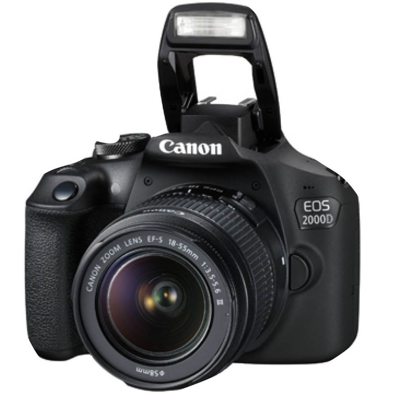 Canon EOS 2000D + Canon EF-S 18-55mm f/3.5-5.6 IS II