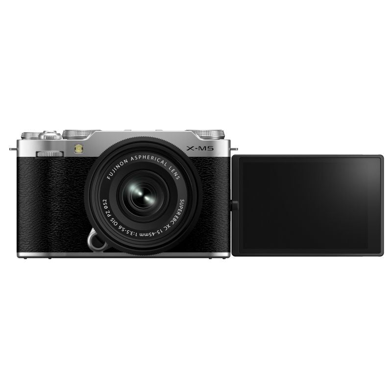 Fujifilm X-M5 (Silver) + Fujifilm XC 15-45mm f/3.5-5.6 OIS PZ